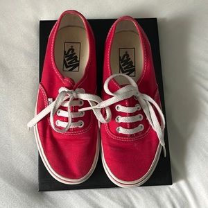 Red vans